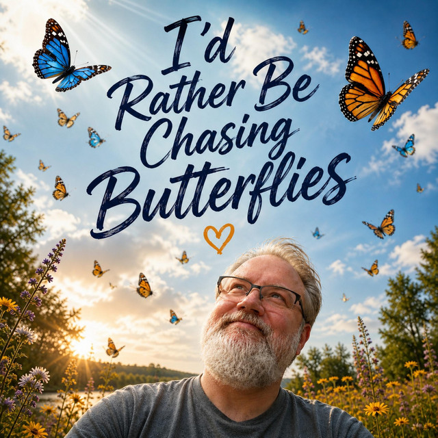 Cover of I'd Rather Be Chasing Butterflies